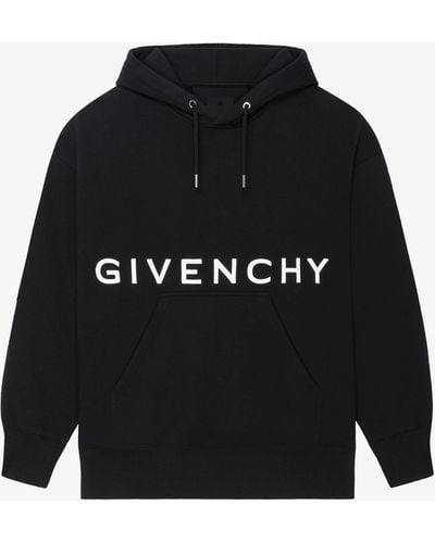 Givenchy Hoodie 4G en molleton - Noir