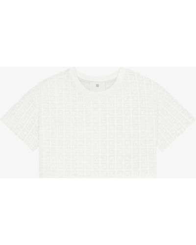 Givenchy Cropped T-Shirt - White
