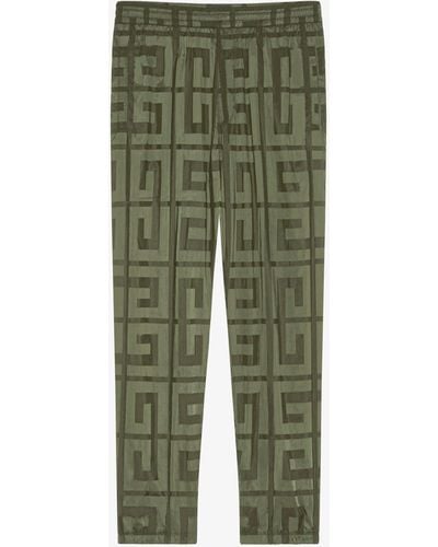 Givenchy 4g jogger Trousers - Green