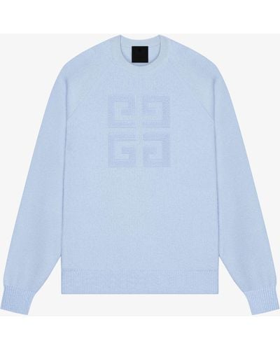 Givenchy Pullover in cachemire 4G - Blu