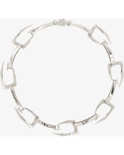 Givenchy Giv Cut Necklace - White