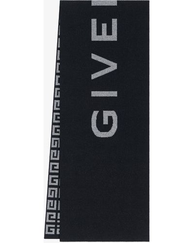 Givenchy 4G Double Sided Scarf - Black