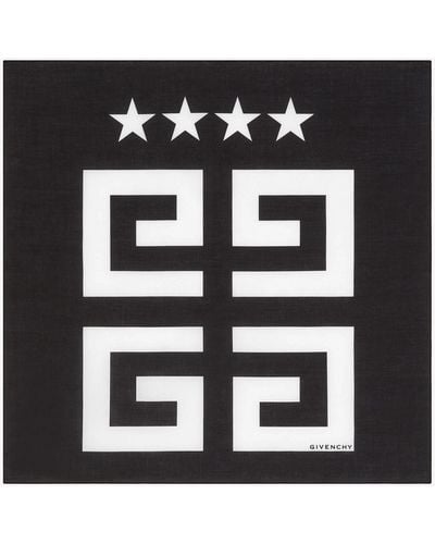 Givenchy 4G Stars Shawl - Black