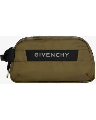 Givenchy G-Trek Toilet Pouch - Green