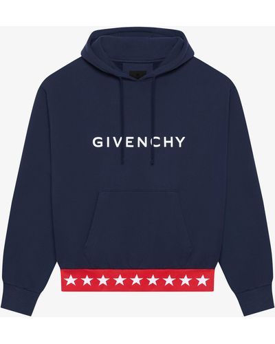 Givenchy Boxy Fit Hoodie - Blue