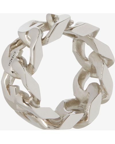 Givenchy G Chain Ring - White