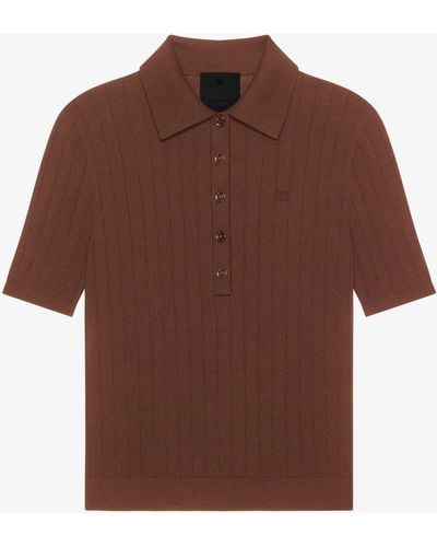 Givenchy Polo Jumper - Brown