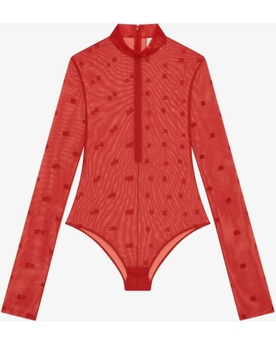 Givenchy Body in tulle 4G - Rosso