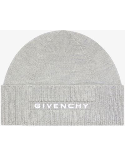 Givenchy Bonnet 4G en laine - Blanc