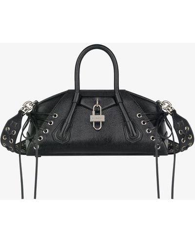 Givenchy Mini Antigona Stretch Bag - Black