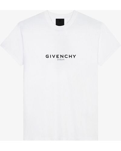 Givenchy Reverse Slim Fit T-Shirt - White