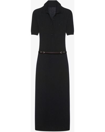 Givenchy Voyou Polo Dress - Black