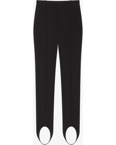Givenchy Pantalon fuseau en sergé - Noir