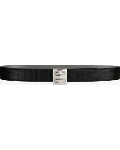 Givenchy 4G Reversible Belt - Black