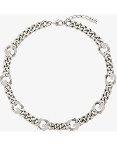 Givenchy G Chain Necklace - White