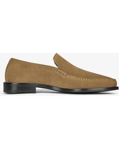 Givenchy 60's Loafers In Suede - White
