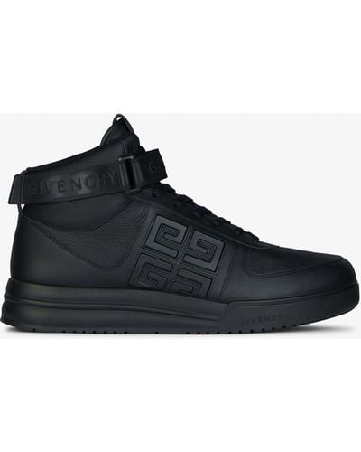 Givenchy G4 High Trainers In - Black