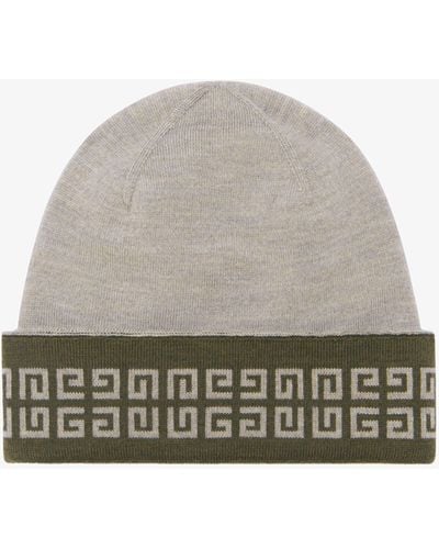 Givenchy 4G Double Sided Beanie - Gray