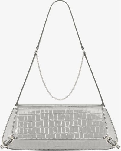 Givenchy Voyou Clutch Bag - White