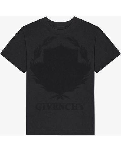 Givenchy T-shirt Shadow in cotone - Nero