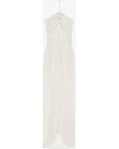 Givenchy Evening Draped Dress - White