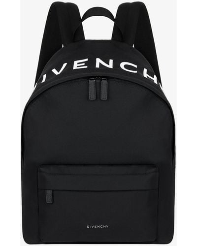 Givenchy Zaino Essential U in nylon - Nero