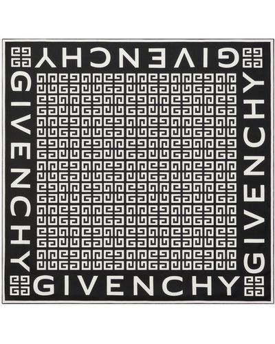 Givenchy Silk Scarf - Black