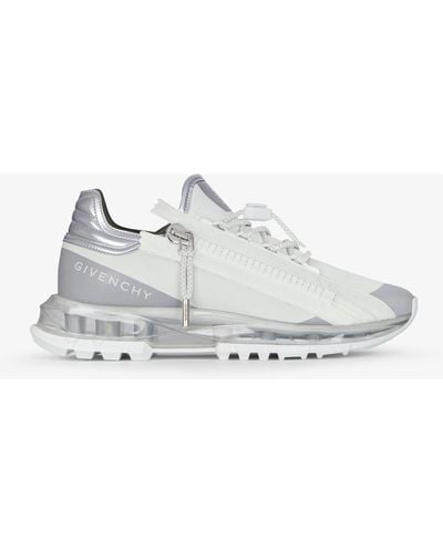 Givenchy Spectre Runner Sneakers In Synthetic Leather And Fibre - White