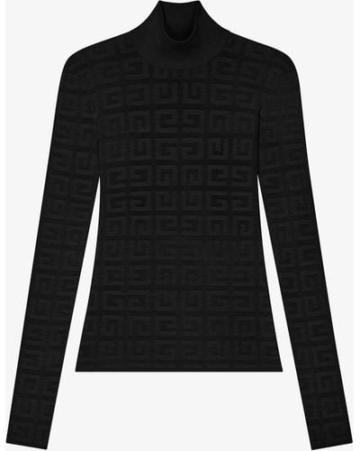 Givenchy Pullover in jacquard 4G - Nero