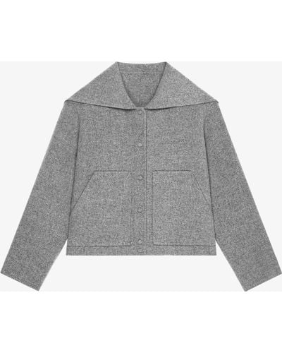 Givenchy Hooded Jacket - Gray