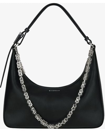 Givenchy Small Moon Cut Out Bag - Black