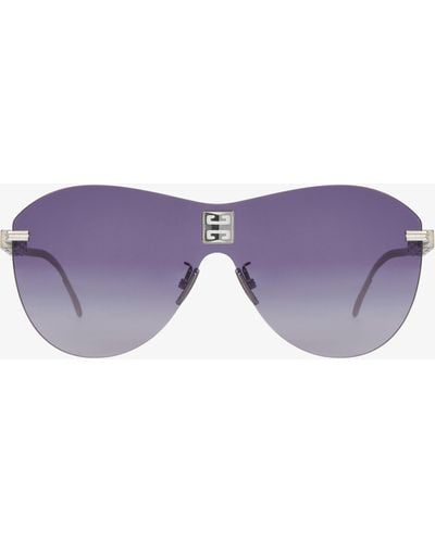 Givenchy Lunettes de soleil e 4Gem en métal - Violet