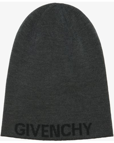 Givenchy Bonnet double face 4G en laine - Noir