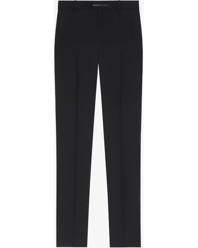 Givenchy Slim Fit Tailored Pants - Black