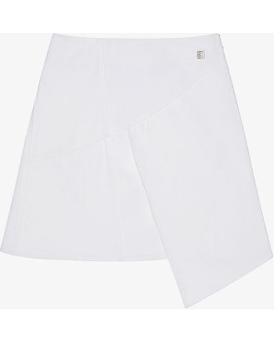 Givenchy Wrap Skirt - White