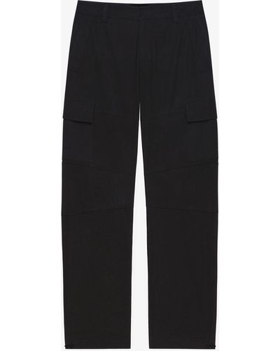 Givenchy Pantaloni cargo in cotone - Nero