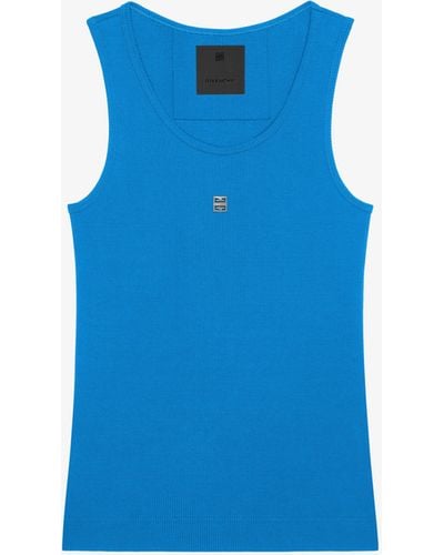 Givenchy Slim Fit Tank Top - Blue