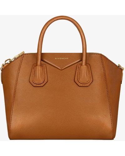 Givenchy Small Antigona Bag - Brown