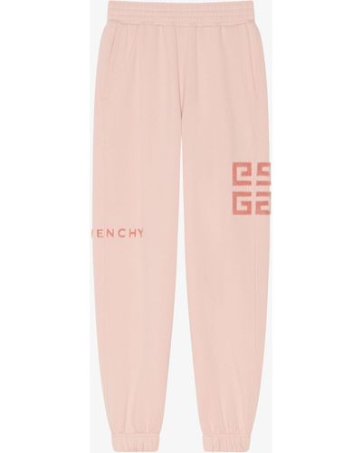 Givenchy 4G Slim Fit Jogger Pants - Pink