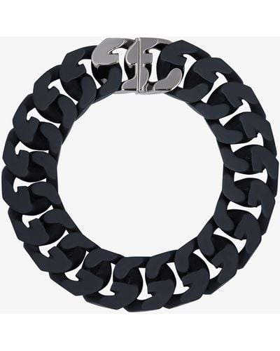 Givenchy Collana G Chain in metallo smaltato - Blu