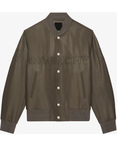 Givenchy Bomber in pelle - Marrone