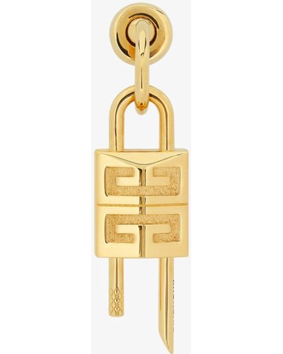 Givenchy Orecchino Lock in metallo - Bianco