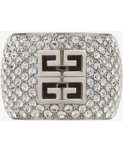 Givenchy 4G Ring - White