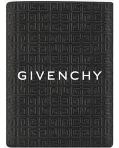 Givenchy Porte-cartes en cuir Micro 4G - Blanc