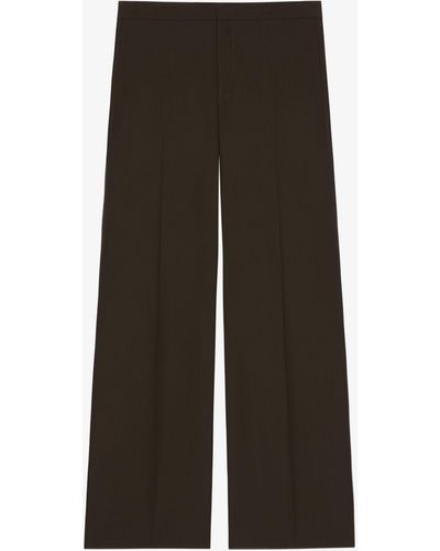 Givenchy Pantalon de costume en laine - Vert