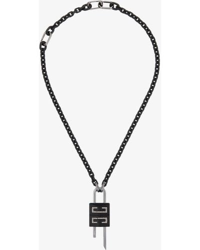 Givenchy Small Lock Necklace - Blue