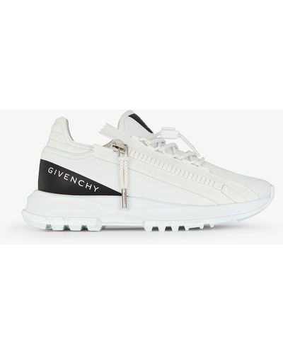 Givenchy Spectre Runner Trainers In Synthetic Leather - White