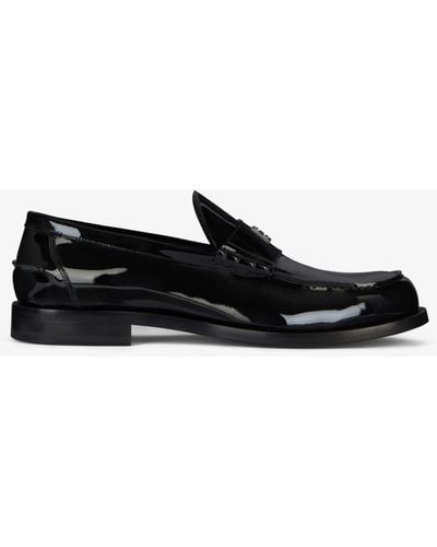 Givenchy Mr G Loafers In Patent Leather - White