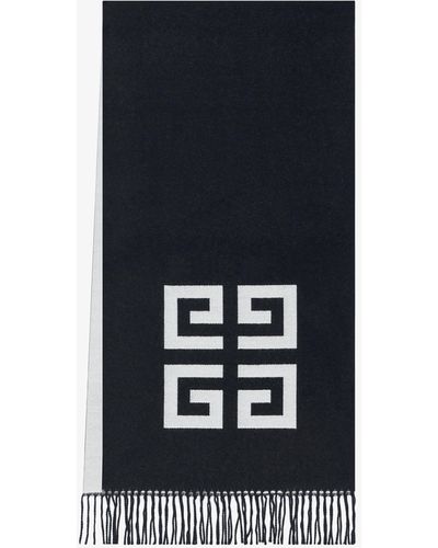 Givenchy Écharpe 4G en laine - Noir