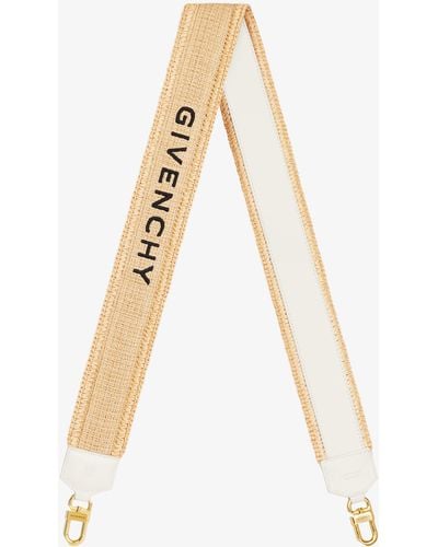 Givenchy Tracolla in rafia - Bianco